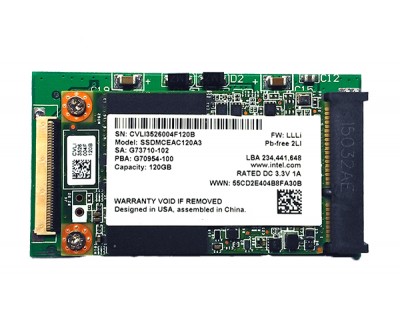 Хард диск за лаптоп SSD 240GB 1.8" ZIF Intel SSD 