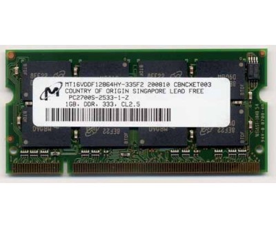 RAM памет за лаптоп 1GB DDR400 SODIMM