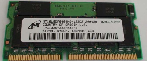 RAM памет за лаптоп 512MB SDRAM PC133 144-pin SODIMM
