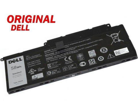 Батерия ОРИГИНАЛНА DELL Inspiron 14 (7000) 15 (7000) 17 (7000) F7HVR ремаркетирана