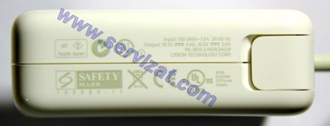 Адаптер за лаптоп (Зарядно за лаптоп) APPLE Macbook Pro MagSafe 85W 18.5V 4.6A A1343 Адаптер за лаптоп (Зарядно за лаптоп) APPLE Macbook Pro MagSafe 85W 18.5V 4.6A A1343