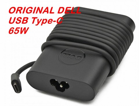 Адаптер за лаптоп ОРИГИНАЛЕН (Зарядно за лаптоп) DELL 20V 3.25A, 15V 3A, 9V 3A, 5V 3A USB Type-C