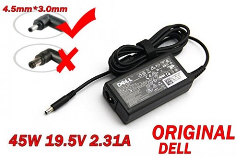 Адаптер за лаптоп ОРИГИНАЛЕН (Зарядно за лаптоп) DELL 45W 19.5V 2.31A букса 4.5mm * 3.0mm - ремаркетиран