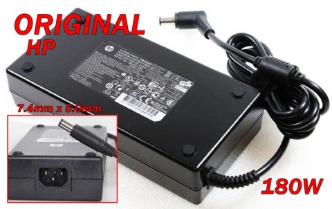 Адаптер за лаптоп ОРИГИНАЛЕН (Зарядно за лаптоп) HP 19V 9.5A 180W Smart ремаркетиран