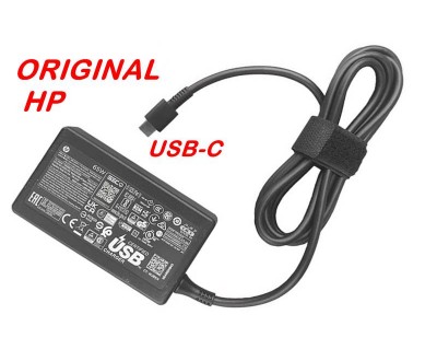 Адаптер за лаптоп ОРИГИНАЛЕН (Зарядно за лаптоп) HP 20V 3.25A, 15V 4.33A, 9V 3A, 5V 3A USB Type-C