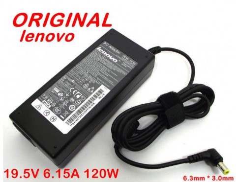 Адаптер за лаптоп ОРИГИНАЛЕН (Зарядно за лаптоп) Lenovo 120W 19.5V 6.15A 6.3mm * 3.0mm ремаркетиран Адаптер за лаптоп ОРИГИНАЛЕН (Зарядно за лаптоп) Lenovo 120W 19.5V 6.15A 6.3mm * 3.0mm ремаркетиран