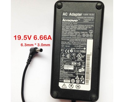 Адаптер за лаптоп ОРИГИНАЛЕН (Зарядно за лаптоп) Lenovo 130W 19.5V 6.66A 6.3mm * 3.0mm ремаркетиран