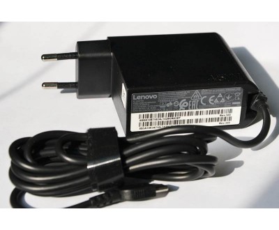 Адаптер за лаптоп ОРИГИНАЛЕН (Зарядно за лаптоп) Lenovo 20V 2.25A, 12V 3A, 5V 2A USB Type-C ШУКО