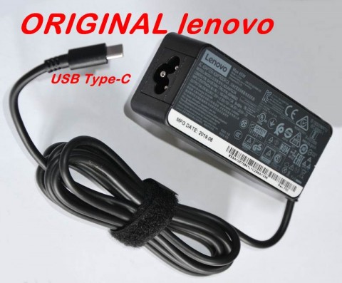 Адаптер за лаптоп ОРИГИНАЛЕН (Зарядно за лаптоп) Lenovo 20V 2.25A, 15V 3A, 9V 2A, 5V 2A USB Type-C