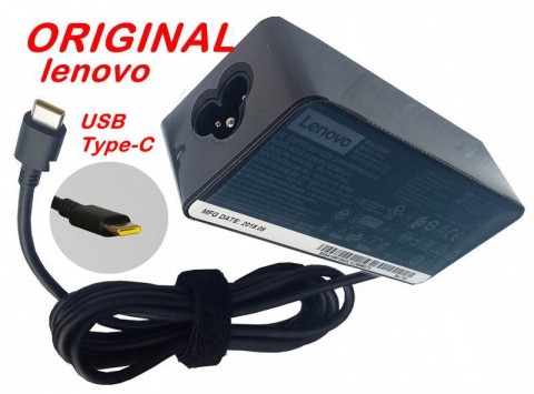 Адаптер за лаптоп ОРИГИНАЛЕН (Зарядно за лаптоп) Lenovo 20V 3.25A, 15V 3A, 9V 2A, 5V 2A USB Type-C