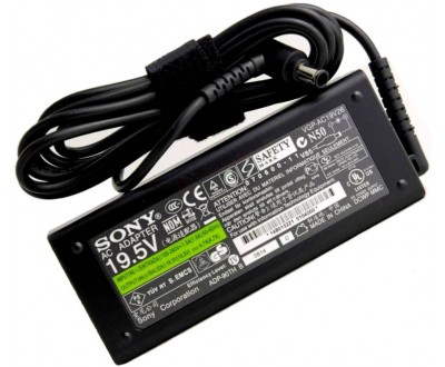Адаптер за лаптоп ОРИГИНАЛЕН (Зарядно за лаптоп) SONY VAIO 19.5V 3.9A / 4.1Aремаркетиран
