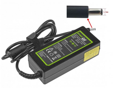 Адаптер за лаптоп (Зарядно за лаптоп) DELL 19.5V 3.34A 65W 4.5mmx3mm с централен пин