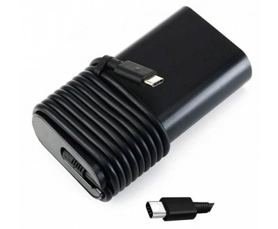 Адаптер за лаптоп (Зарядно за лаптоп) за DELL 90W 20V 4.5A, 15V 3A, 9V 3A, 5V 3A USB Type-C