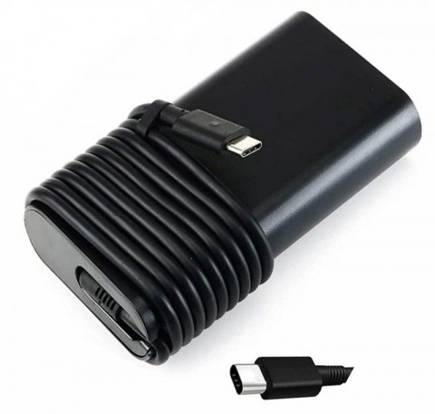 Адаптер за лаптоп (Зарядно за лаптоп) за DELL 90W 20V 4.5A, 15V 3A, 9V 3A, 5V 3A USB Type-C