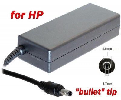 Адаптер за лаптоп (Зарядно за лаптоп) за HP 19V 4.74A (18.5V 4.9A) 90W 4.8x1.7mm bullet