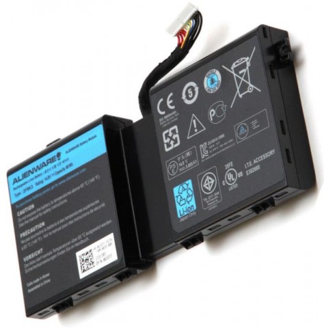 Батерия ОРИГИНАЛНА DELL Alienware 17 R5 M17X R5 M18X R3 A18 ALW18D 2F8K3 Батерия ОРИГИНАЛНА DELL Alienware 17 R5 M17X R5 M18X R3 A18 ALW18D 2F8K3