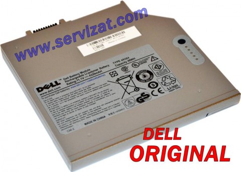 Батерия ОРИГИНАЛНА DELL Latitude D500 D520 D600 D610 D620 D630 D800 D810 D820 D830 7P806 ремаркетирана
