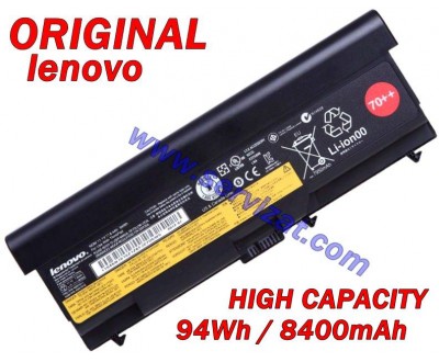 Батерия ОРИГИНАЛНА Lenovo Thinkpad L420 L430 L520 L530 T420 T520 T530 W520 W530 45N1011 70++ 9кл 