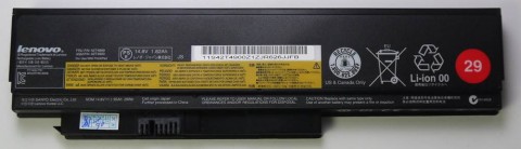 Батерия ОРИГИНАЛНА Lenovo ThinkPad X220 X220i X220s 42T4899 4кл - ремаркетирана