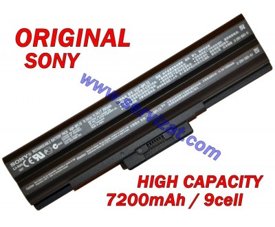 Батерия ОРИГИНАЛНА SONY Vaio VGN-CS VGN-AW VGN-FW VGN-NS VGN-SR VGP-BPS13 VGP-BPL13 9кл