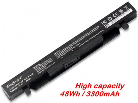 Батерия за ASUS GL552 ZX50 ROG FX-PLUS ROG ZX50 A41N1424 УСИЛЕНА Батерия за ASUS GL552 ZX50 ROG FX-PLUS ROG ZX50 A41N1424 УСИЛЕНА