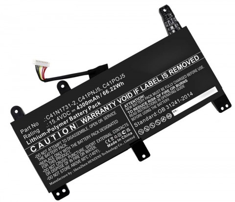 Батерия за ASUS ROG Strix G G531GU G731GU G531G G531GW C41N1731-2