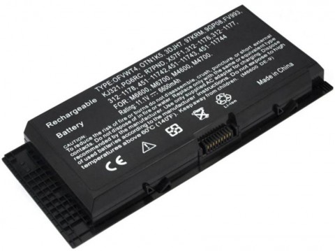 Батерия за DELL Precision M4600 M4700 M4800 M6600 M6700 M6800 0T4DTX 9кл