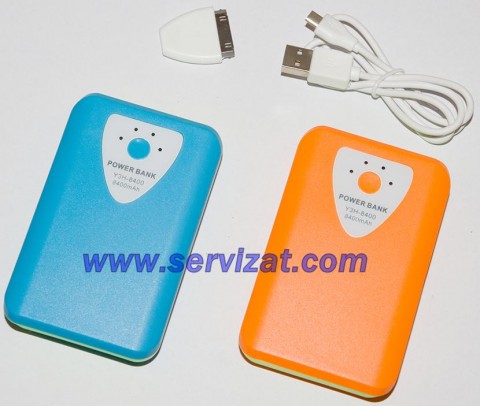 Мобилна батерия за зареждане на GSM Smartphone Tablet iPhone - Mobile Power bank 8400mAh Мобилна батерия за зареждане на GSM Smartphone Tablet iPhone - Mobile Power bank 8400mAh