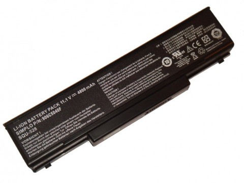 Батерия за Gigabyte W451U W551N W566U MSI M655 M660 M675 VR600 VR600 GT620 CR400 PR600 Benq R55 SQU-528 BTY-M66 6кл